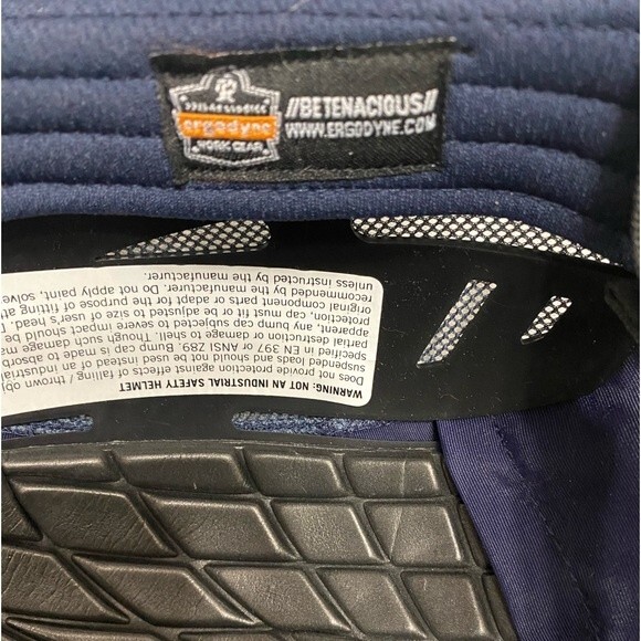 Ergodyne Tenacious Workgear Head Protection Skullerz Hardhat 8950 / 8960 Navy - Picture 7 of 11